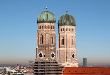 圣母教堂, 慕尼黑, 塔, 教会, 巴伐利亚, 国有资本, 玛利亚广场