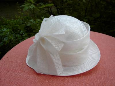 女式帽子, 白色, 帽子循环, 优雅, 婚礼