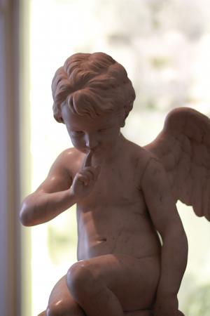 小天使, 天使, 雕像, 大理石, 安静