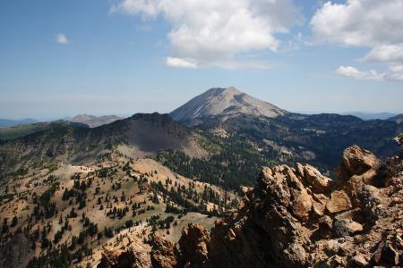 拉森火山, 国家公园, 加利福尼亚州, 美国, 山, 火山, 自然
