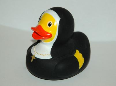 橡胶鸭, 浴鸭, 吱吱鸭, 鸭, 尼姑, 玩具