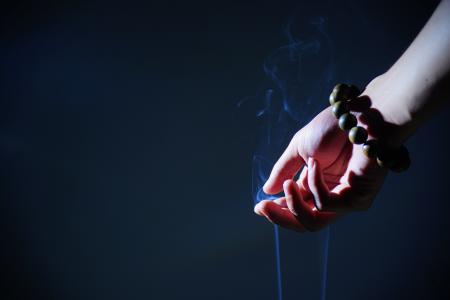 手, 佛教念珠, 吸烟, 禅宗