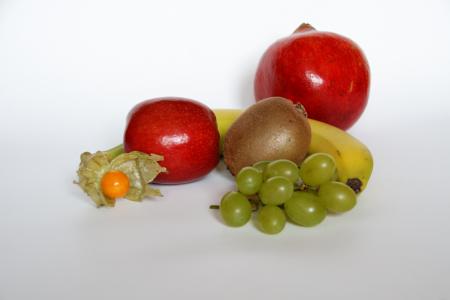 苹果, 香蕉, 葡萄, 酸浆, 水果, 健康, 维生素