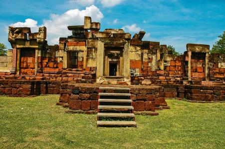寺庙废墟, 呵叻, 泰国