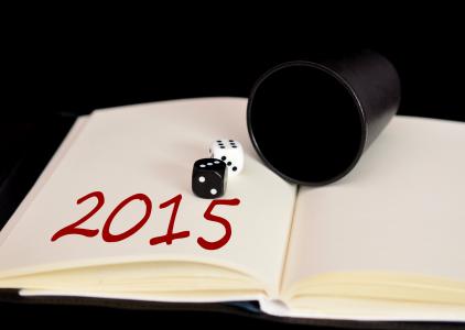 一年, 运气, 期待, 掷骰子, 2015, 预测, 时间