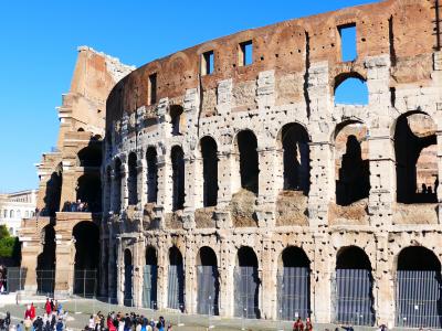 古罗马圆形竞技场, 罗马, 圆形剧场, 具有里程碑意义, 建设, 老, 古代