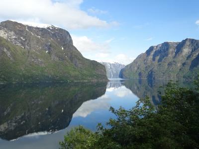 sognefjord, 峡湾, 挪威, 水, 景观, 自然, 山脉