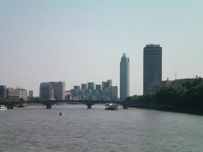 英格兰, 伦敦, 建设, 高, 泰晤士河畔, 高层建筑
