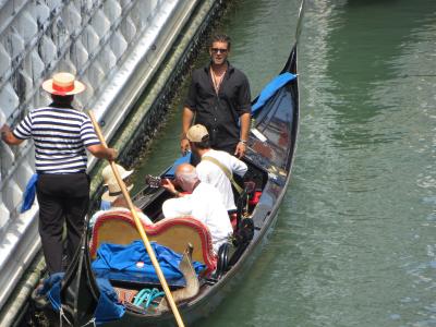 威尼斯, 吊船, 意大利, 运河, 欧洲, 旅行, 水