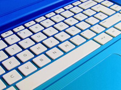 蓝色, 特写, 计算机, 设计, 电子, 键盘, 小键盘