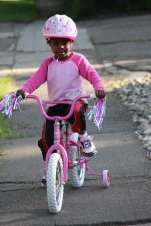 儿童自行车, 非洲裔美国人家庭, 自行车, 儿童, 自行车, 非洲, 美国
