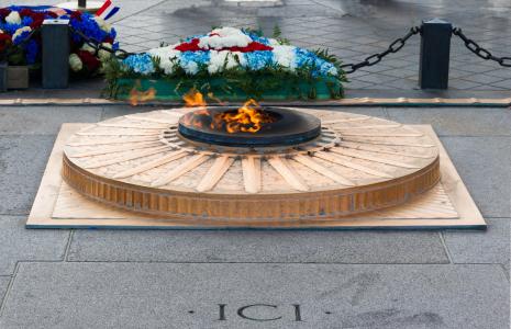 永恒的火焰, 凯旋门, 巴黎, 法国, 具有里程碑意义, 纪念碑, 士兵