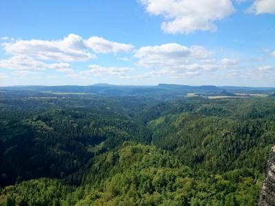 捷克瑞士, 捷克-撒克逊瑞士, 山脉, 旅行, 绿色, 景观, 自然