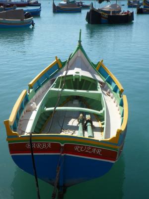 渔船, 启动, 海, 渔船, 小船, 地中海, 多彩