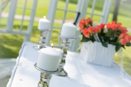 婚礼, 蜡烛, 仪式