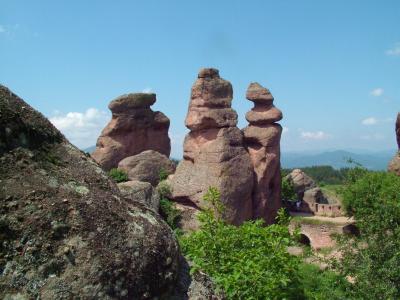 belogradchik, 岩石, 保加利亚, 山脉, 景观, 堆积岩石, 荒野