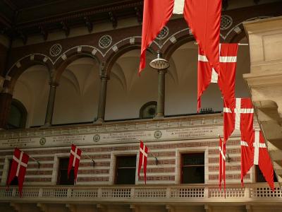 哥本哈根, 大会堂, 旗帜, 丹麦