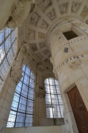 城堡灯笼, 灯笼, 螺旋楼梯, 皇家楼梯, 尚博尔城堡, 法国