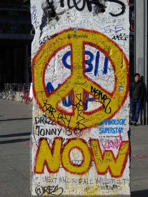 柏林, 涂鸦, 墙的倒塌, 波茨坦的地方, 城市, 街头艺术