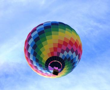 冒险, 空气运动, 气球, 升空气球, 光明, 多彩, 颜色