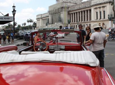 汽车, 古巴, oldmobile, 哈瓦那