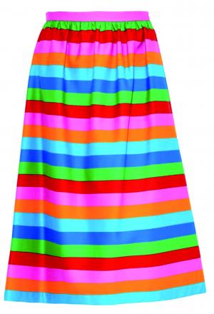裙子, 条纹, 彩虹的颜色, 美丽, 服装, 时尚