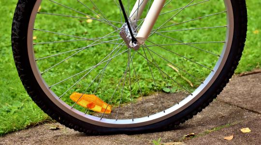 自行车轮胎, 普拉特, 缺陷, 破碎, 修复, 车轮, 自行车