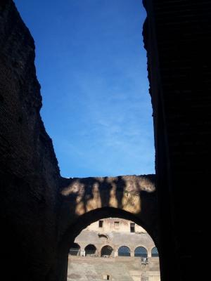 古罗马圆形竞技场, 罗马, 城市, 阴影