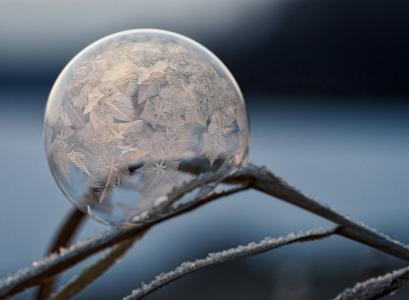 雪, 冬天, 白色, 感冒, 天气, 冰, 雪花玻璃球