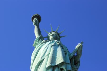 自由女神像, 火炬, 美国, 具有里程碑意义, 纽约, 雕像, 熊熊的火炬