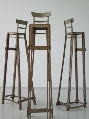 椅子, 椅子, 艺术, 展览, 木材