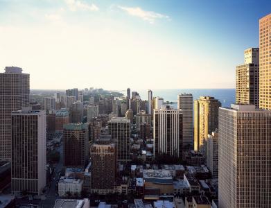 芝加哥, 伊利诺伊州, 城市, 城市景观, 摩天大楼, 建筑, 建筑