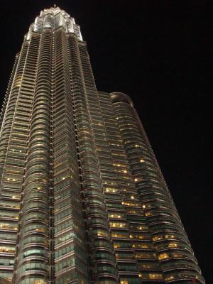 吉隆坡, 摩天大楼, 建设, 晚上, 城市, 办公室, 塔