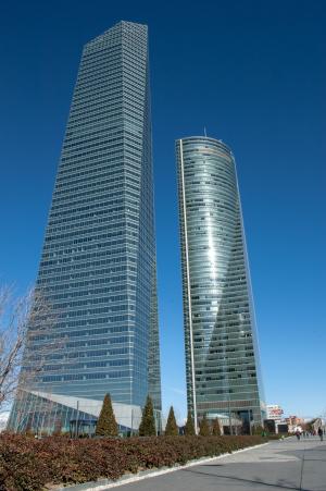 托雷斯, 建筑, 天空, 城市, 摩天大楼, 玻璃, 马德里