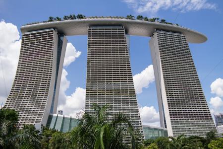 新加坡, 酒店, 滨海湾金沙, 旅游, 摩天大楼, 亚洲, 具有里程碑意义