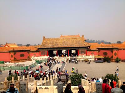 故宫, 北京, 中国, 后门, 建筑, 具有里程碑意义, 建设