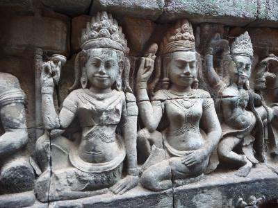 柬埔寨, 吴哥, 废墟, 亚洲, 佛教, 建筑, 寺