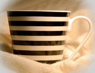 杯子, 条纹, 帽, 线条, 杯, 咖啡-饮料, 热-温度