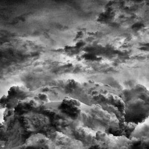 天空, 云彩, 云计算, 戏剧, 期待, 黑暗, 黑色和白色