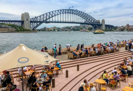 天星渡轮码头, 悉尼港, 悉尼, 澳大利亚, 新南威尔士州, 悉尼海港大桥, 海港