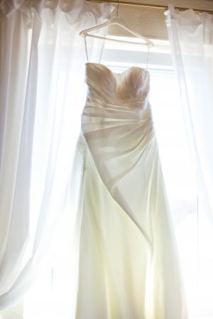 婚礼, 穿衣服, 窗帘, 白色, 婚姻, 窗口, 室内