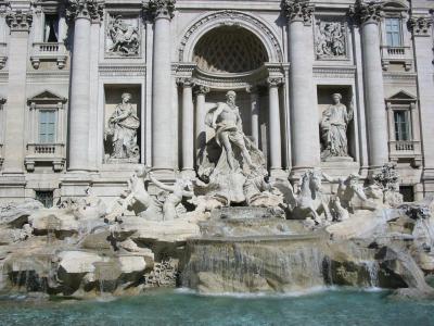 特雷维喷泉, 罗马, 意大利, 罗马人, 古代, 纪念碑