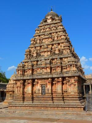 寺, darasuram, 黄种体系结构, 印度, 寺庙大厦, 建筑, 亚洲