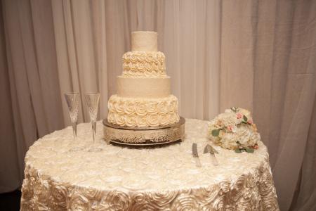 婚宴, 婚礼蛋糕, 婚礼, 接待处, 蛋糕, 装饰, 一方