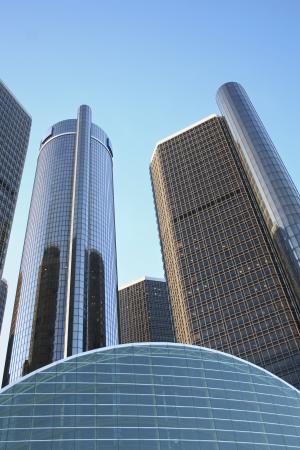 建筑, 底特律, 通用汽车总部, 摩天大楼
