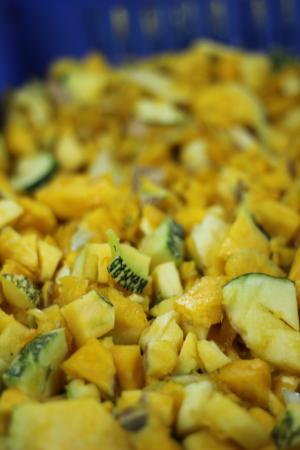 蔬菜, 切碎, 南瓜, 黄色, 葫芦, 印度, 食品