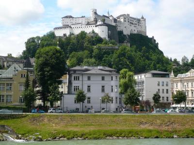 萨尔茨堡, 奥地利, 夏季, 堡垒, 建筑, 具有里程碑意义, 萨尔茨堡