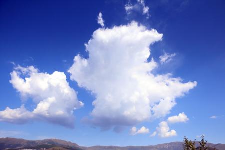 山, 云计算, 蓝蓝的天空, 自然, 天空, 风景, 户外