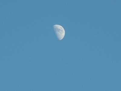 个月, 自然, 停电, 月亮, 天空, 月光, 蓝色