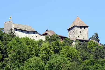 城堡, hohenklingen, 城堡塔, 墙上, 中世纪, 设防, hohenklingen 堡